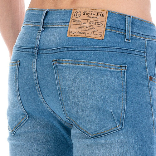 Imagen 6 de 7 de Jeans Pantalón De Mezclilla Caballero Skinny Stone Tiger