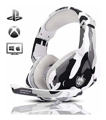 Auriculares Para Juegos Para Ps4, Xbox One, Pc, Portatil, Ma