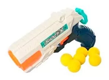 Kiddie Play Pistola de espuma de juguete y pistolas atómicas para niños con  bolas de espuma (paquete de 2 pistolas)