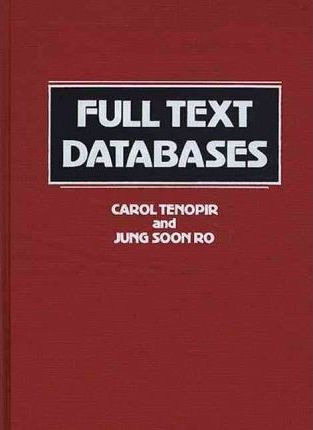 Libro Full Text Databases - Ro Jung Soon