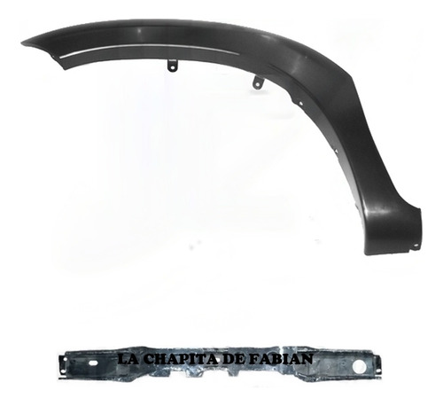 Moldura De Guardabarro Delantero Toyota Hilux 11-15 Der-izq