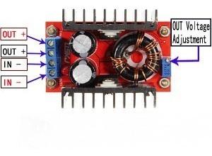 Convertidor Dc-dc Boost Elevador Ajustable De 6a 12-35v 150w