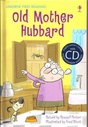 Old Mother Hubbard - Usborne First Reading Mauve With Cd K 