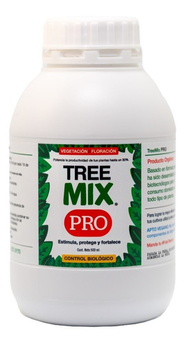 Treemix Pro 500 Ml Poteciador Orgánico Candyclub 