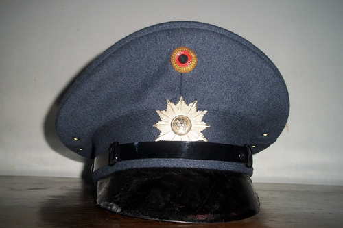 Gorra De Policía Alemán Año 1966 Niedersachsen 