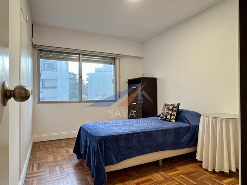 Alquiler Apartamento 3 Dormitorios + Serv. En Punta Carretas! A Pasos De La Rambla!