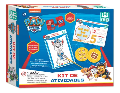 Kit de Pintura Patrulha Canina - Nig Brinquedos