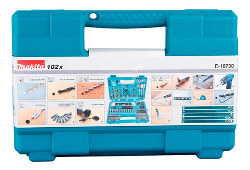 Set 102 Accesorios Y Herr Manuales Makita E-10730