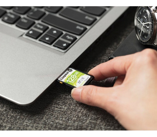 Tarjeta de memoria Kingston SDS Canvas Select con adaptador SD 128GB