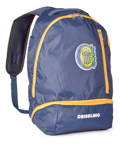 Mochila Dribbling Rosario Central Azul/amarillo