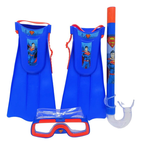 Set De Buceo Snorkel De Liga De La Justicia 4190 Loony Toys