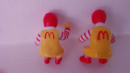 Figuras Ronald Mcdonalds Sentados Vintage 1990 (Usado)
