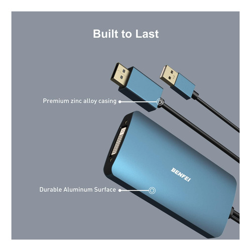 Incluye Adaptador Displayport A Dvi Dvi-d De Doble Enlace Co