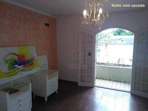 Imagem 6 de 30 de Sobrado Com 3 Dormitórios À Venda, 244 M² Por R$ 765.000,00 - Utinga - Santo André/sp - So4176