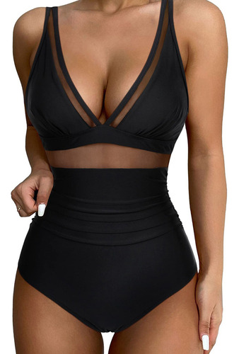 Traje De Baño Ropa De Playa Vacación Bañador Tankini [u]