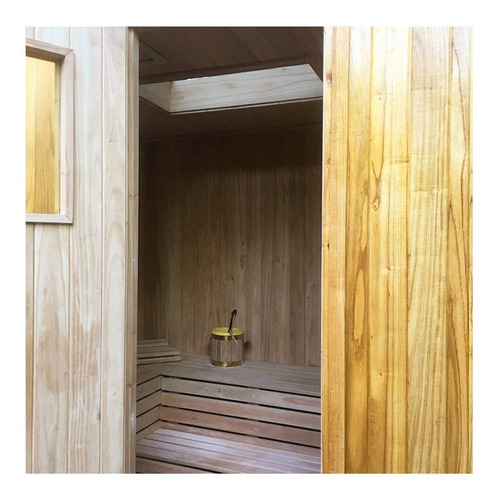 Imagen 2 de 7 de Sauna De Madera Seco 1/2 Personas Oferta!!!