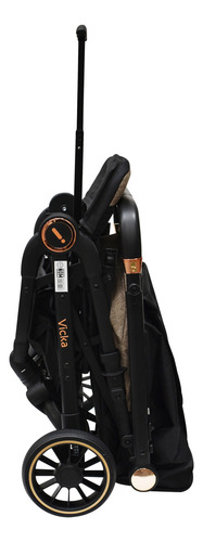 Carriola Vicka Travel System Lifestyle By Infanti Reversible Color Beige Chasis Negro