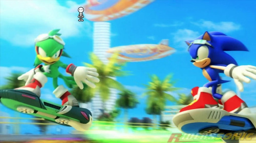 Sonic Free Riders Xbox 360 Nuevo