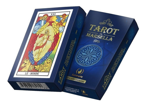 Cartas Mazo Tarot Marsella + Guía Básica - Arcana Caeli