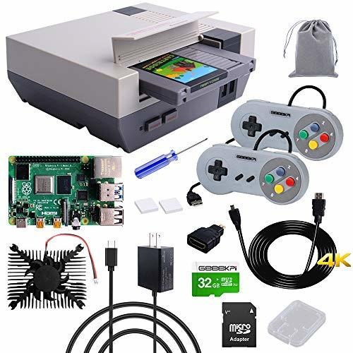 Geeekpi Retroflag Nespi 4 Case Kit With Rpi Motherboard Pi B