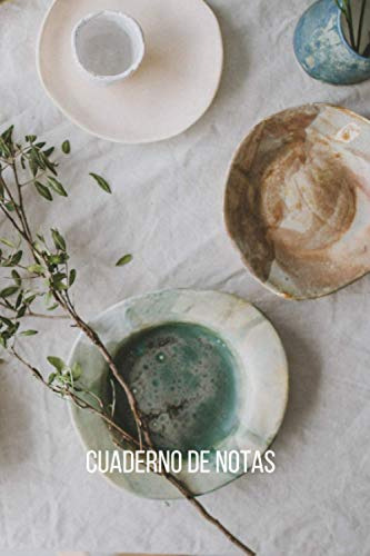 Cuaderno De Notas Ceramico: Diario De Composicion Con Lineas