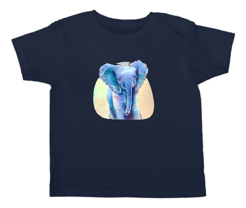 Playera Para Bebé De Elefante En Acuarela