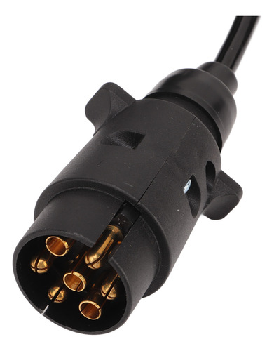 Cable Enrollado Flexible Retráctil De 12.8 Pies Con 7 Núcleo