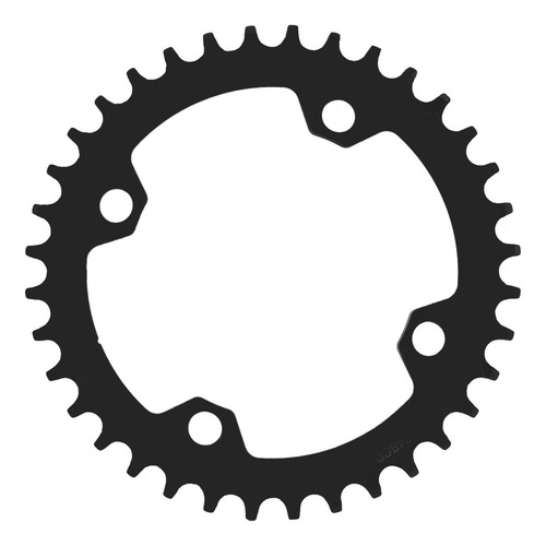 Cadena Única Para Bicicleta, Aleación De Aluminio, 104 Bcd,