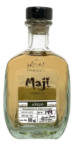 Tequila Artesanal Mají Añejo 100 Ml