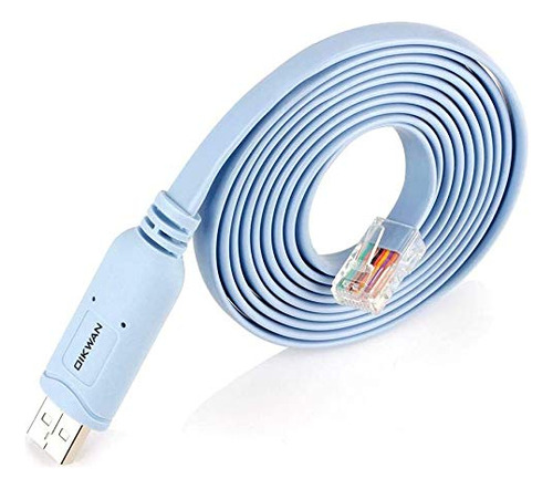 Oikwan Cable De Consola Usb A Rj45, Cable Usb Compatible Con