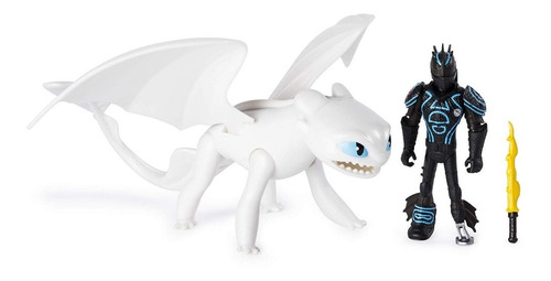 Soluço & Fúria Da Luz Lightfury Como Treinar O Seu Dragão 3