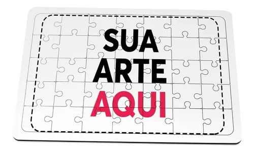 Quebra Cabeça Personalizado 60 Peças MDF Com Sua Arte ou Foto - Personizi -  Brindes Personalizados Corporativos e Promocionais