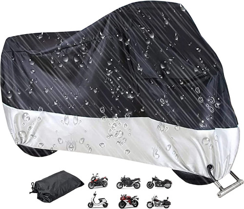 Funda Impermeable Para Motocicleta Prueba De Polvo Y Lluvia
