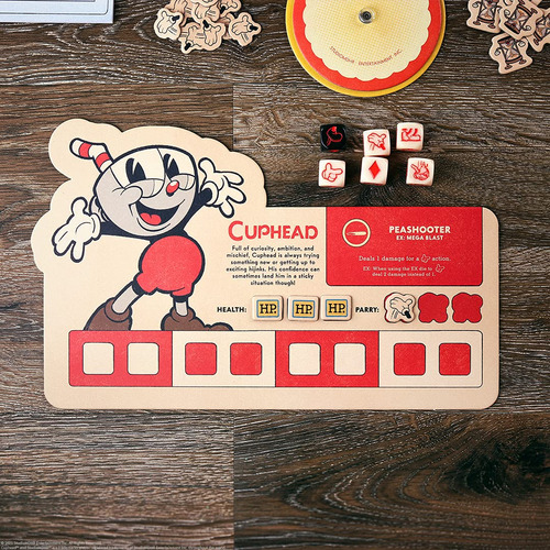 Dice Game Usaopoly Cuphead Replay Desbloqueia Conteúdo Por M