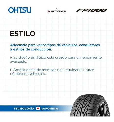 Kit 2 Neumáticos Ohtsu 245 35 R19 Ford Falcon Audi A4 Bmw