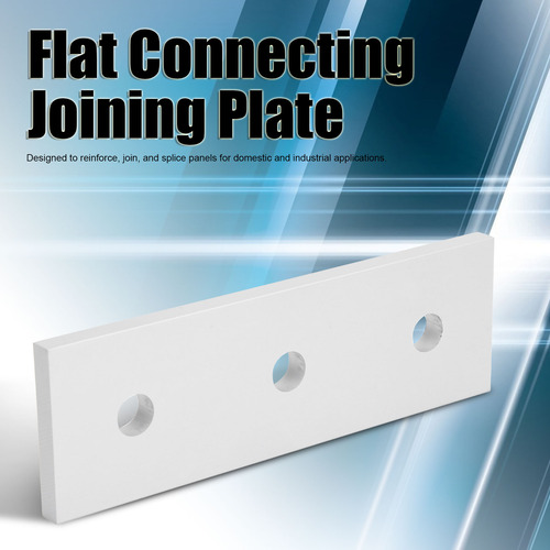 Placa De Unión Plana De Aluminio De 10 Piezas, Plana Y Recta