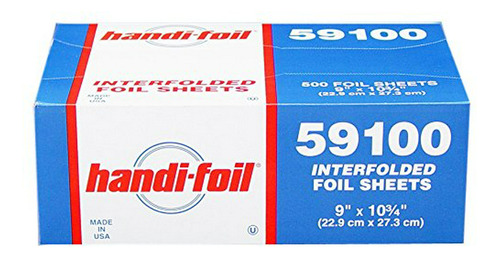 59100 500 - Hojas Emergentes De Aluminio De 9  X 10,75  (paq