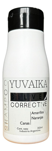 Shampoo Matizador Canas Silver Corrective Yuvaika 350ml