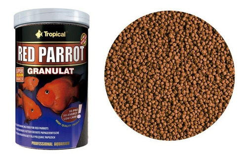 Ração Red Parrot Granulat 400gr Tropical