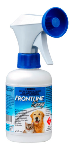 Frontline Spray 250 Ml  Antiparasitario Pulgas Y Garrapatas