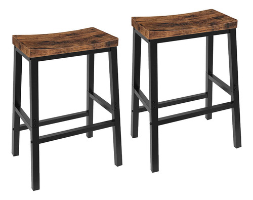 Hoobro Taburetes De Bar Juego De 2 Sillas De Bar Taburetes