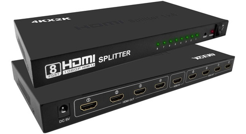 Splitter Hdmi 1x8 Puertos