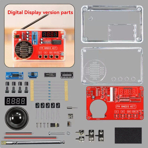 Kit De Radio Fm Para Bricolaje, Ensamblaje Electrónico, Kit