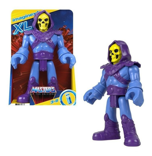 He Man Skeletor Figura Imaginext Xl 25cm Fisher-price