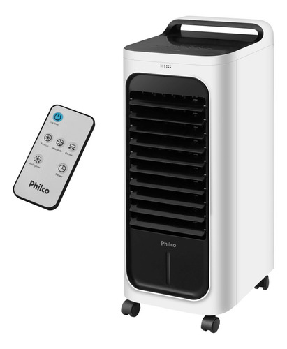 Climatizador De Ar Quente E Frio Display Touch 5 Em 1 Philco Branco