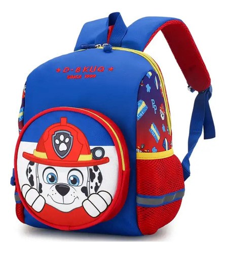 Mochila Infantil Paw Patrol Patrulla Canina Marshall Wishop