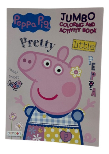 Libro Para Colorear Peppa Pig Imágenes Divertidas