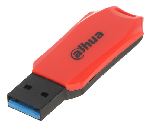 Pendrive Usb 3.2 Dahua U176 128gb Rojo Y Negro