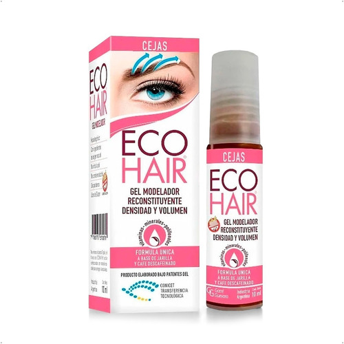 Eco Hair Gel Modelador Reconstituyente De Cejas 5ml