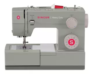 Máquina de coser recta Singer Heavy Duty 4452 portable gris 110V - 125V
